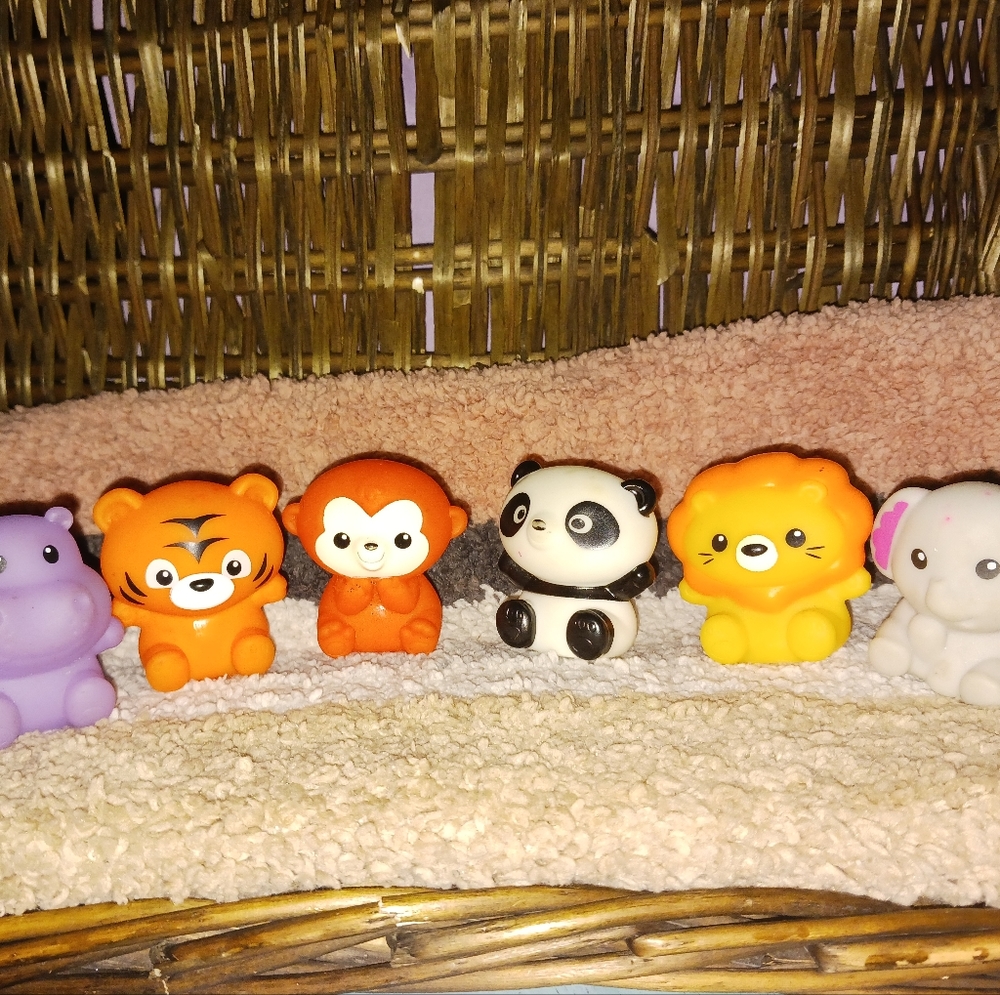 Soft little zoo animals